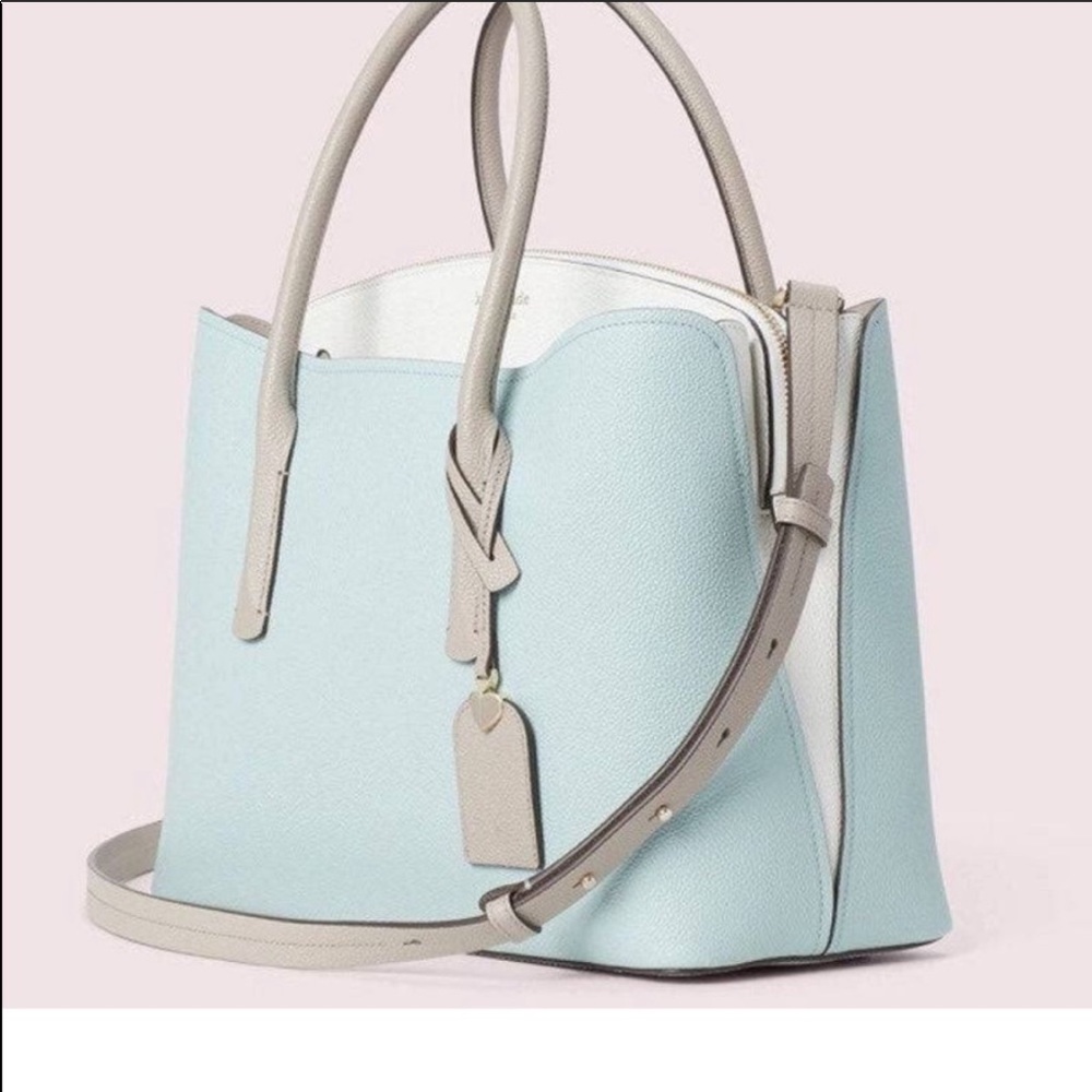 Kate Spade Margaux Medium Cloudmist Handbag NWT